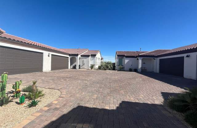 Single-story 1326 sq ft, townhome built in 2019 w/3 bed, 2 bath & spacious attached 2-car garage in beautiful Boulder City. photos photos