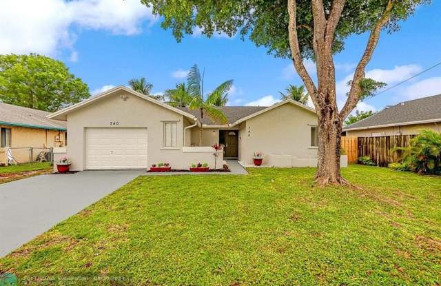 740 SW 55th Ave - 740 Southwest 55th Avenue, Margate, FL 33068