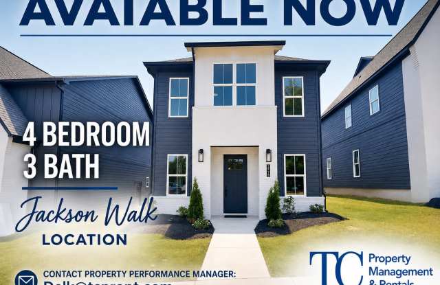 Stunning 4-Bedroom Home in the Heart of Jackson Walk! photos photos