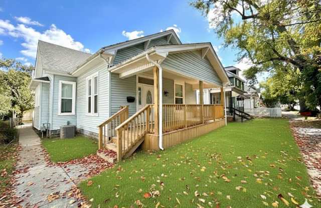 Charming 2 Bed / 1 Bath Home with Garage  Stylish Updates - 46 South 15th Street, Terre Haute, IN 47807