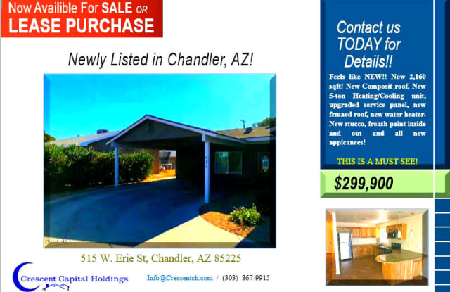 515 W. Erie St. - 515 West Erie Street, Chandler, AZ 85225