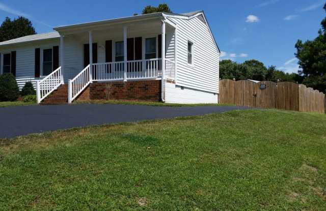 Charming ranch-style, three-bedroom, one-bathroom home situated on a desirable corner lot in Chesterfield County! photos photos