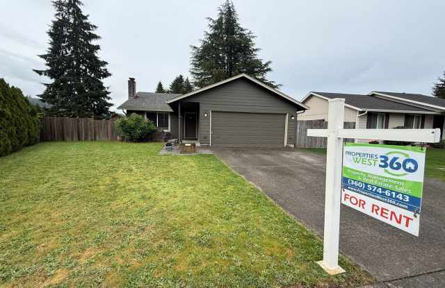 Woodland Ranch 3Bd/2Ba Home with Large Fully Fenced Yard - Easy Access to I-5 photos photos