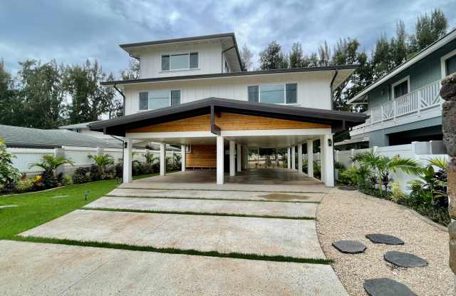 FULLY FURNISHED, STUNNING, BRAND NEW CONSTRUCTION, Haleiwa Home for Rent! BEACH VIEWS! photos photos
