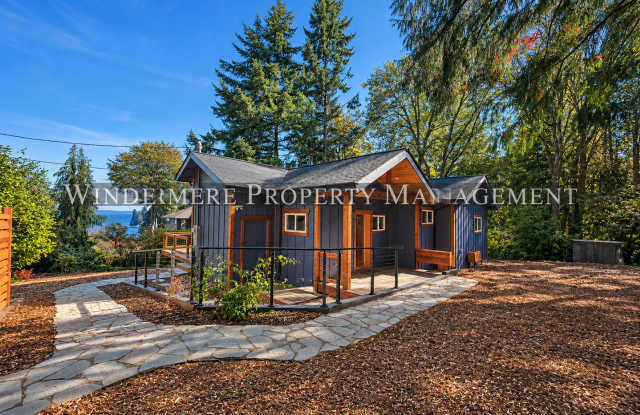 Secluded Suquamish Retreat with Water Views, Separate Studio & Serene Outdoor Living on 1.25 Acre Gallery 1