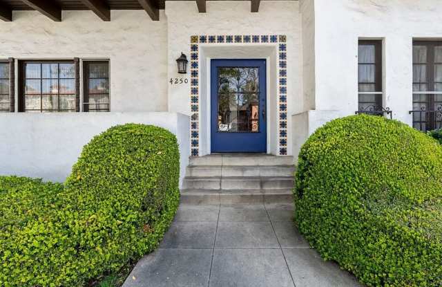 Romantic and authentic Spanish fourplex unit for lease in highly desirable Leimert Park photos photos