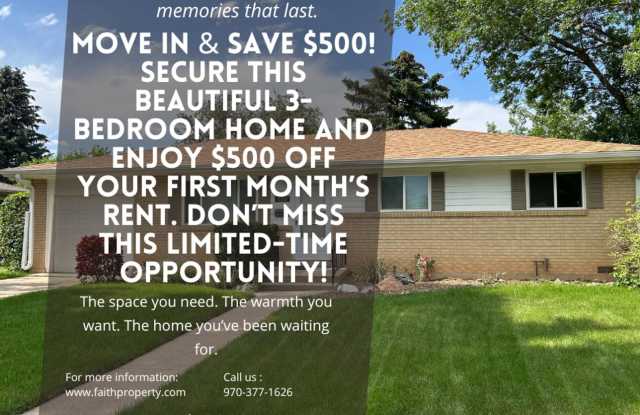 $500 OFF FIRST MONTH | Beautifully Renovated 3BR in Midtown Fort Collins photos photos $500 OFF FIRST MONTH | Beautifully Renovated 3BR in Midtown Fort Collins photos photos