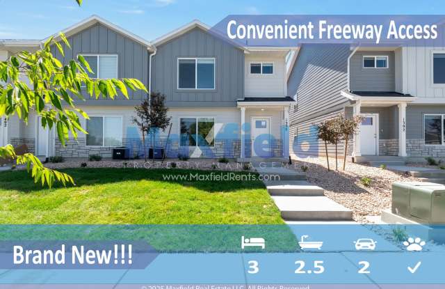 BRAND NEW - Modern 3-Bedroom, 2.5-Bathroom Townhome Near Highway 6 and I-15 photos photos