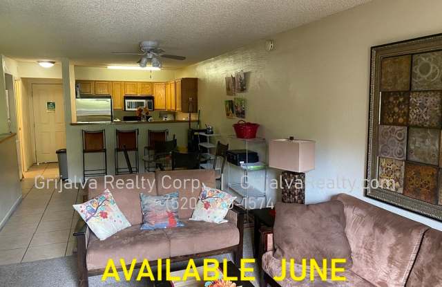 AVAILABLE JUNE - Furnished 2 Bedroom Condo with Community Pool Close to the UofA! (Speedway/Euclid) photos photos