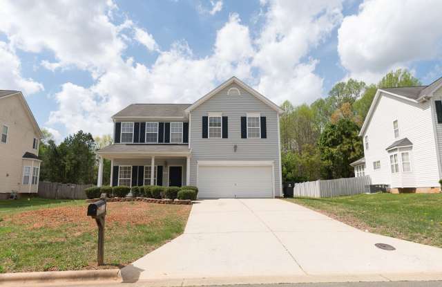 Spacious beautiful 4 bedroom 2.5 bath home In Greensboro with an office/upstairs loft/ sunroom/ Large backyard/2 car garage - 1320 Sharp Ridge Road, Guilford County, NC 27406