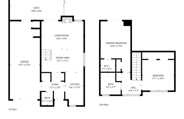 1711 Burton #A - 2 story home in great central location 5 min form DT. Gallery 3