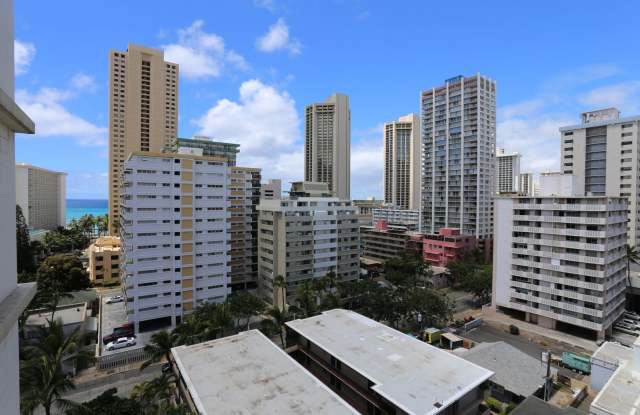 Liliuokalani Plaza – 2 bedroom, 2 bath with 1 covered parking - 222 Liliʻuokalani Avenue, Honolulu, HI 96815