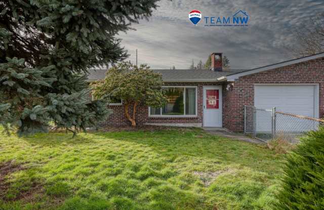 Desirable Tumwater Hill 1960's classic charmer with 2 beds, 1 bath, attached garage. New paint and flooring! photos photos