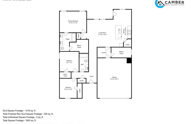 LUXURY NEW 3 Bedroom 2 Bathroom Home in Piedmont Schools w/Office (Neighborhood Park and Basketball court) Gallery 4