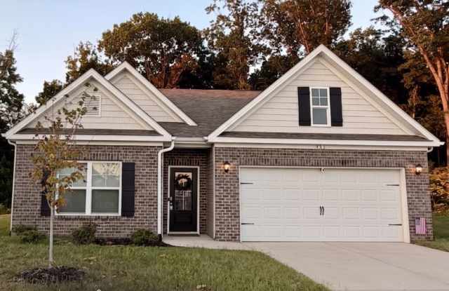 Single story living 2025 build with custom layout and many upgrades! Private backyard! Available now! Gallery 1