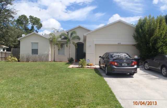 3 BR 2 BA 2 CG Rental in Central PSL - 627 Southwest Byron Street, Port St. Lucie, FL 34983