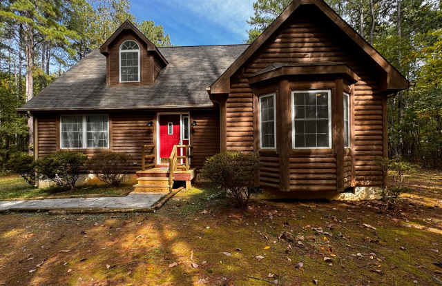 Log Home Nestled in the Woods, Albemarle County Location photos photos
