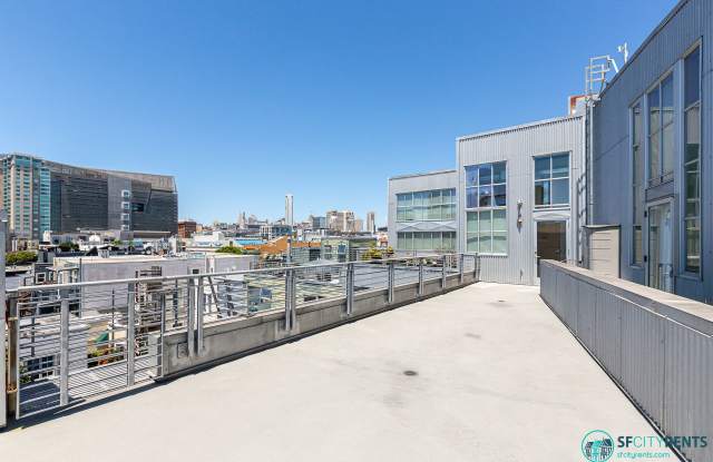 SoMa: Luxuriously Remodeled Conversion Live/Work Loft w/ Private Patio, W/D in unit  Garage Parking - 60 Rausch Street, San Francisco, CA 94103