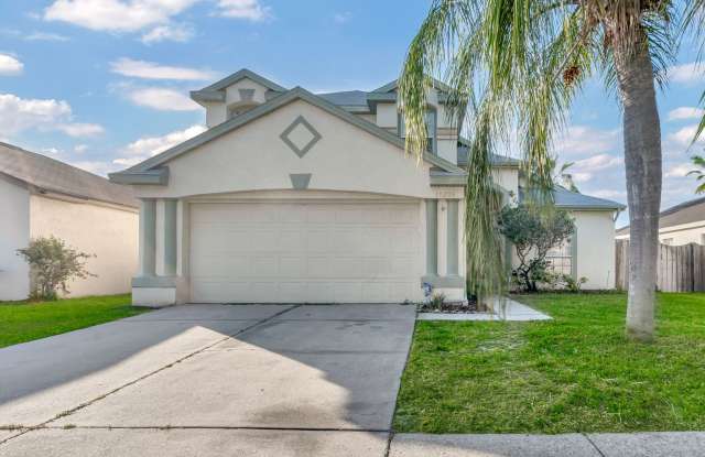 Spacious 3BR/2.5BA two story home with 2 car garage in Charleston Corner subdivision - 10203 Charleston Corner Road, Town 'n' Country, FL 33635
