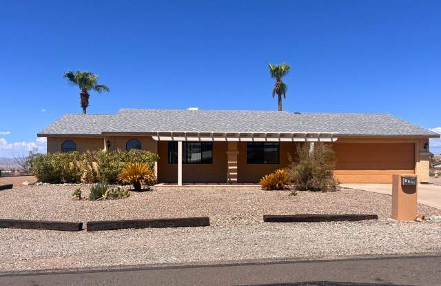Lake views, lake views, lake views! Longterm Unfurnished Home - 1728 Rainbow Avenue South, Lake Havasu City, AZ 86403