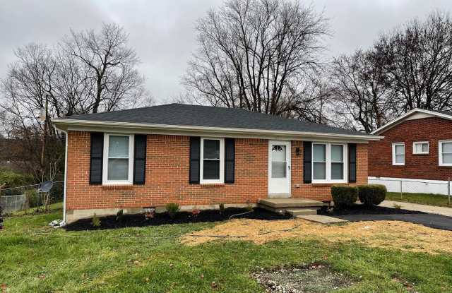 Brick Home For Rent Shelbyville - 317 Memorial Drive, Shelbyville, KY 40065