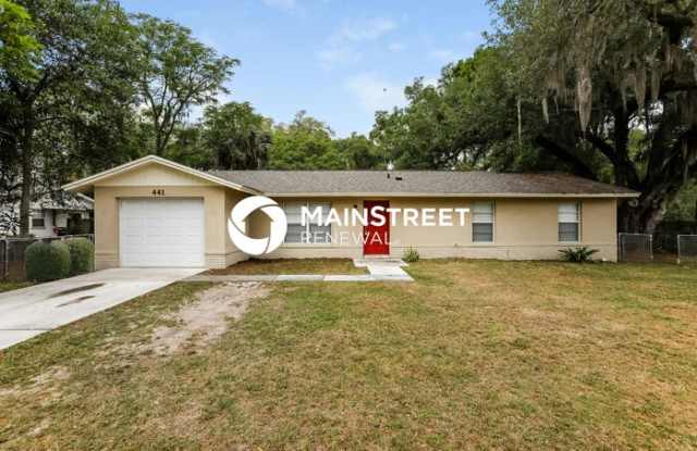 441 South Sparkman Avenue - 441 South Sparkman Avenue, Orange City, FL 32763
