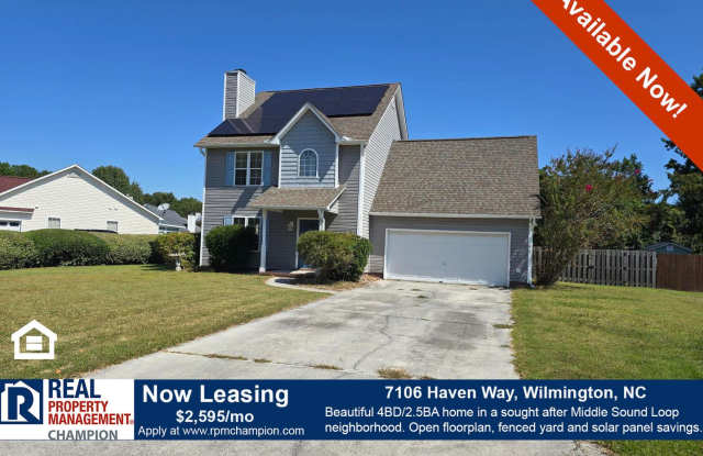 4 BD/2.5 BA off Middle Sound Loop w/ Large Fenced Yard photos photos