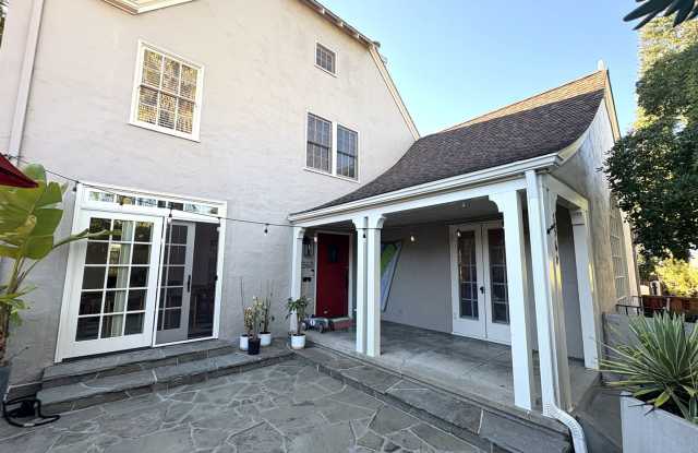 Stunning Home with Loft-Style ADU  Outdoor Amenities - 1560 Castilleja Avenue, Palo Alto, CA 94306