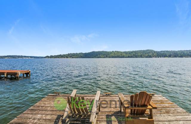 Waterfront Elegance with Private Dock and Designer Finishes - 13556 Riviera Place Northeast, Seattle, WA 98125