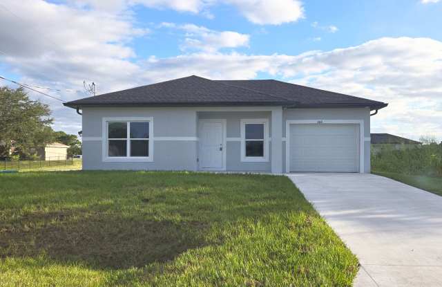 Brand-New 2/2/1 -SW Lehigh Acres-See this one TODAY! - 2821 18th Street Southwest, Lehigh Acres, FL 33976