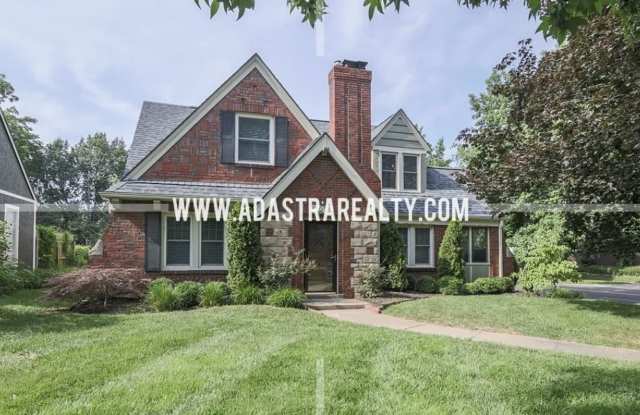 STUNNING Brick/Stone Tudor in Coveted Brookside!-Available in MAY!! - 644 East 70th Terrace, Kansas City, MO 64131