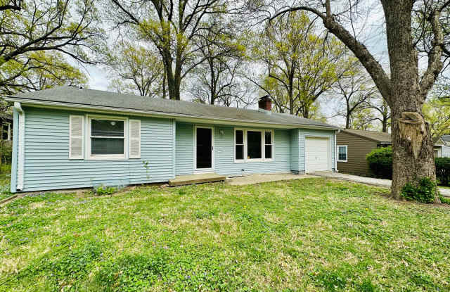 {7047} Prairie Village Ranch with Hardwood Floors + Large, Fenced Yard + 1 Car Garage photos photos
