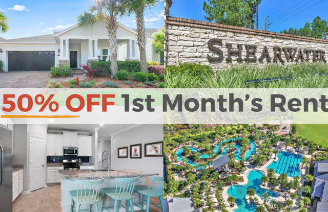 Beautiful 3 bedroom, 2 bathroom home available for rent in the thoughtfully designed community of Shearwater - 61 MOORINGS COURT, St. Johns County, FL 32092