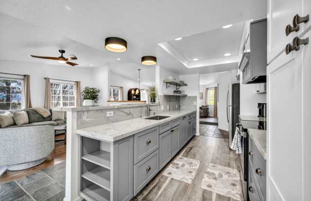 TAHOE-STYLE COUNTRY RETREAT | FULLY FURNISHED SINGLE-LEVEL HOME ON ACREAGE WITH 3-CAR GARAGE photos photos