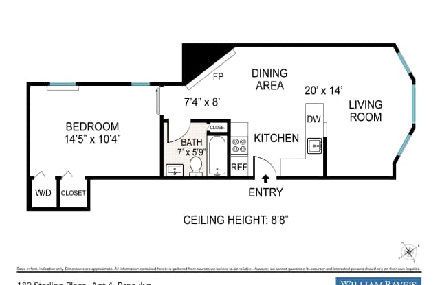 180 Sterling Place - 180 Sterling Street, Brooklyn, NY 11225