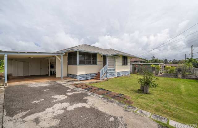 2 BD/1 BA Home with Yard and Carport in Wahiawa - 27 Kaliko Drive, Wahiawa, HI 96786