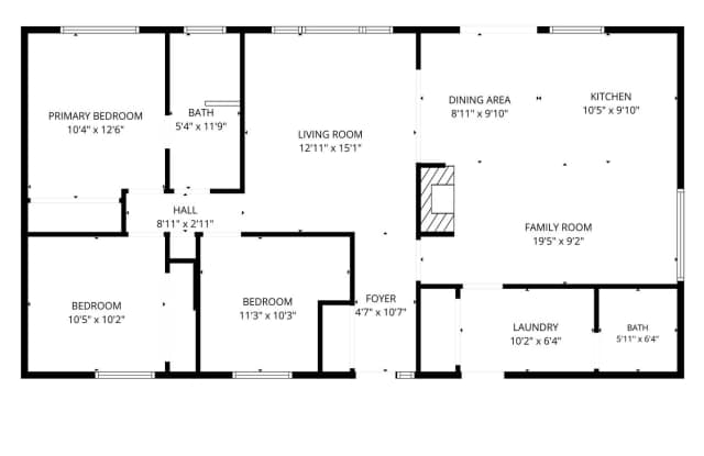 Charming 3BR/2BA Ranch Home with Huge Fenced Yard | East Hill, Kent Gallery 4