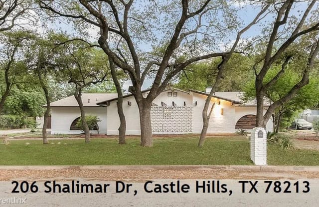 206 Shalimar Dr - 206 Shalimar Drive, Castle Hills, TX 78213