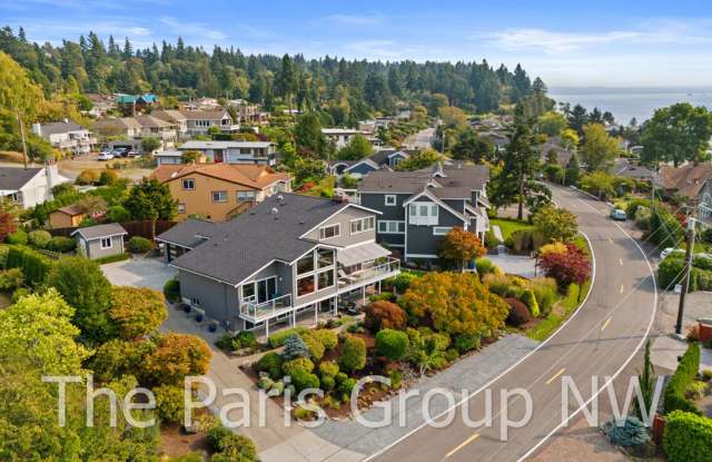 Stunning Normandy Park Home * Panoramic Water Views * Access to The Cove * A/C  EV Charger - 17988 SW Normandy Terrace, Normandy Park, WA 98166