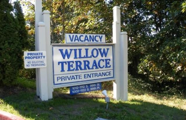 Willow Terrace - 1100 South 99th Street, Boulevard Park, WA 98108
