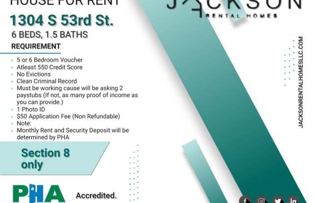 1304 South 53rd Street - 1304 South 53rd Street, Philadelphia, PA 19143