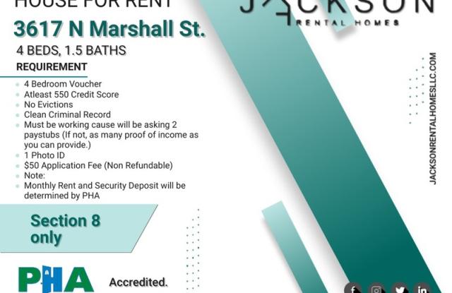 3617 North Marshall Street - 3617 North Marshall Street, Philadelphia, PA 19140