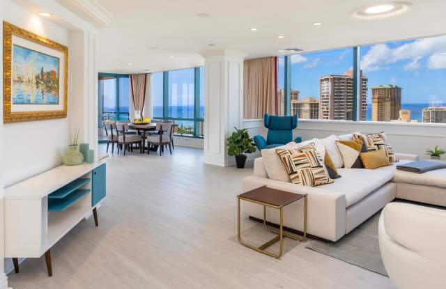 3 bd/3 ba 35th floor Waikiki Landmark PH Gallery 4