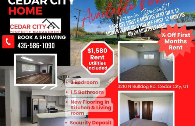 Price Reduced! Move-in Specials! 3210 N Bulldog Rd. photos photos