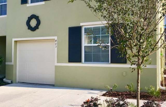 Built in 2018, this 3/2.5 Townhome with a single car garage. photos photos