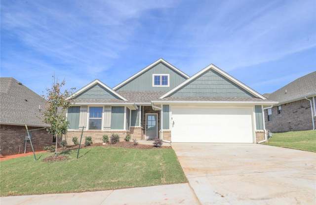 Brand New! 3 bedroom 2 bath home in Edmond schools - 8201 Mountain Oak Drive, Edmond, OK 73034