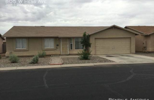 805 W Hess Ave - 805 West Hess Avenue, Coolidge, AZ 85128