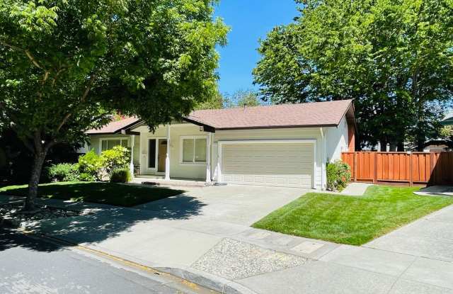 4 Bed/2 BA Single Story Home, Downtown Pleasanton Next to Amador Valley High School! Location, Location, Location! - 1135 Harvest Road, Pleasanton, CA 94566