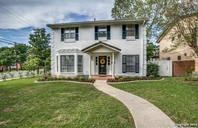 101 ROSEMARY AVENUE - 101 Rosemary Avenue, Alamo Heights, TX 78209