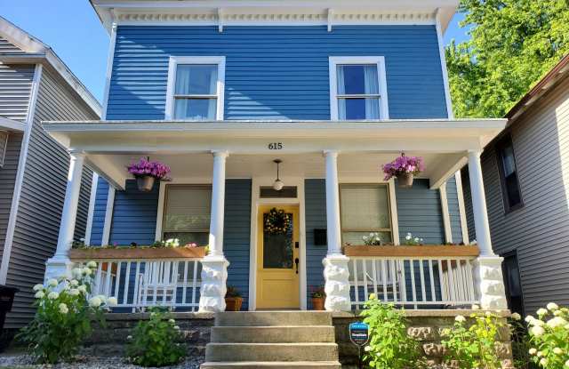 Updated HISTORICAL Downtown Home w/fenced yard - 615 Oregon Street, Lafayette, IN 47901